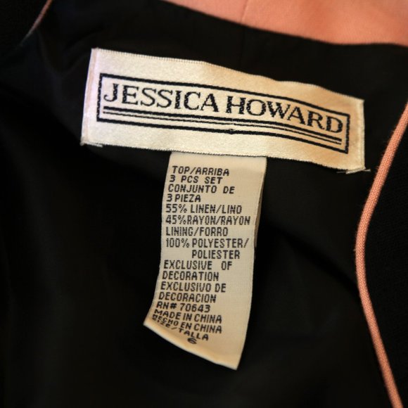 Jessica Howard Floral Embroidered Blazer | Size 6 - Picture 6 of 6